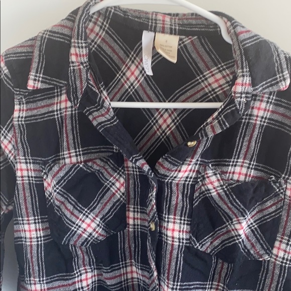 Plaid button down - Picture 2 of 2